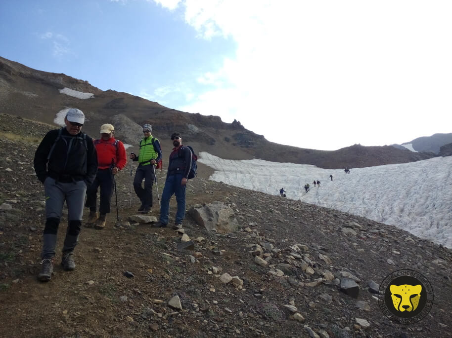 Day 4-Descending to Hesarchal Camp from Lashgarak Peak, Acclimatization day