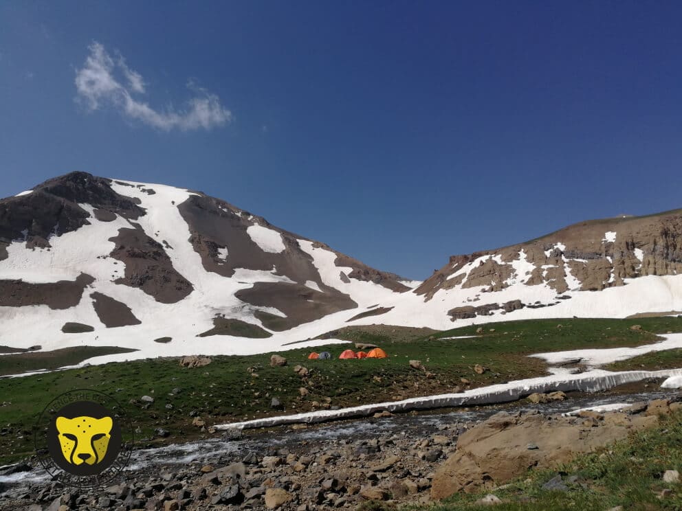 Day 4-Lashgarak Peak (4250m) from Hesarchal Camp