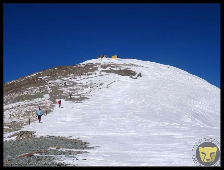The last 100 meters to Tochal Peak (3960m)
