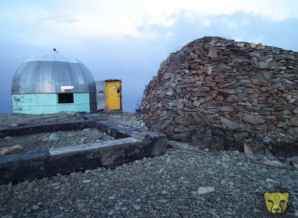 Tochal Shelter at Tochal Peak (3960 m), Tehran