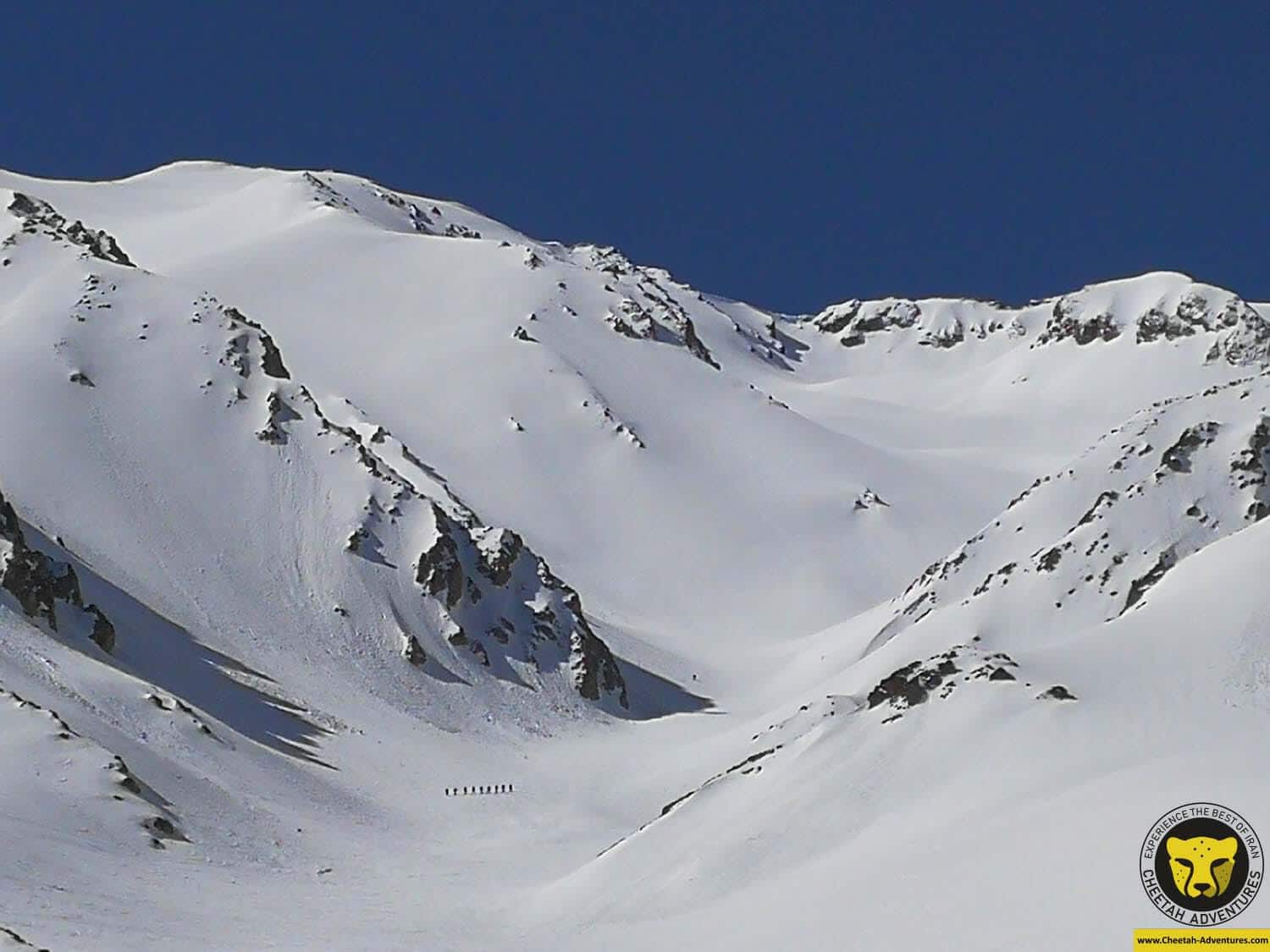 4 Ski Touring On Doberar Range, to the summit of Doberar (4250m), Acclimatization for Damavand Ski Touring