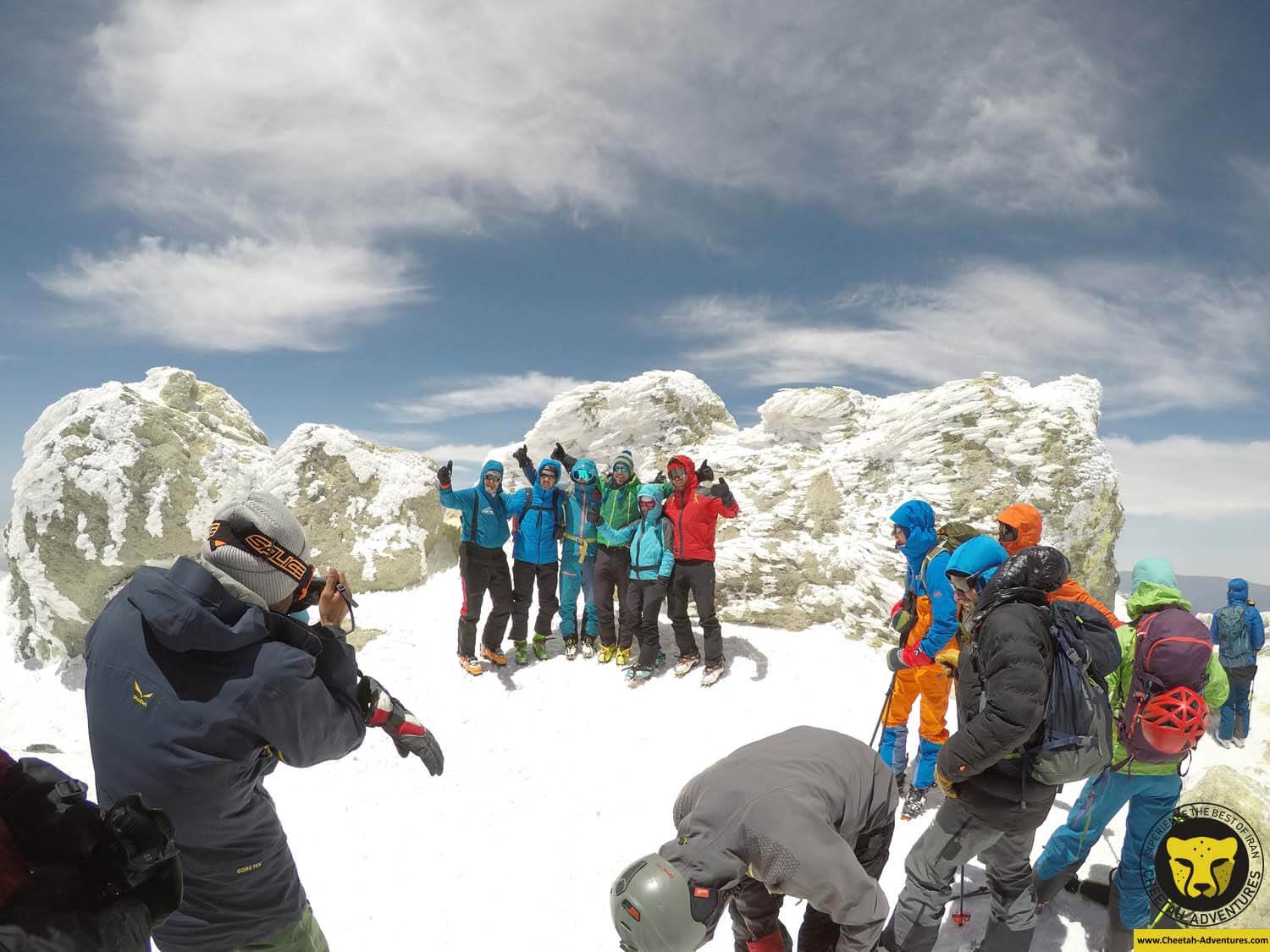 6-5 Damavand Summit (5610m), Damavand Ski Touring