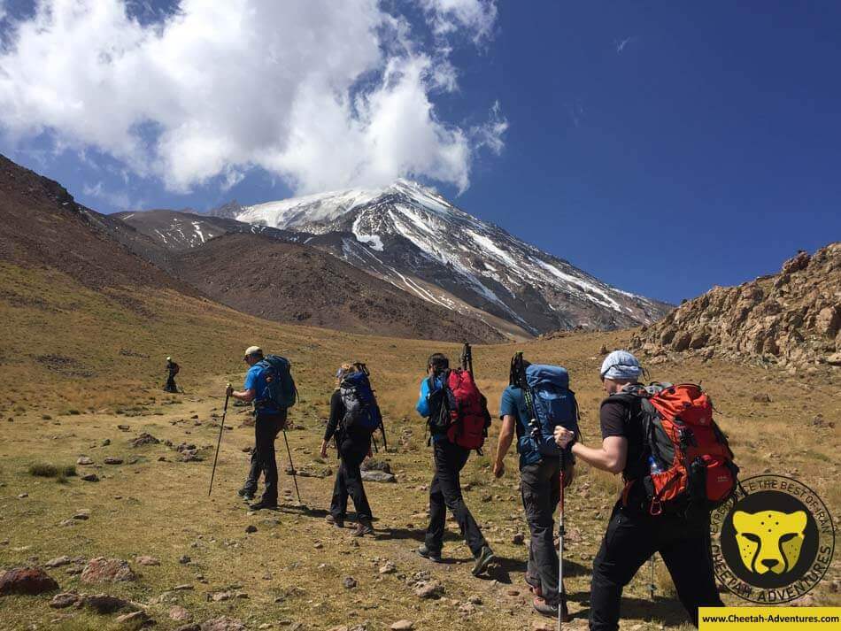 21 Sabze Lash Green Field at 4000m, Damavand North Eastern Route