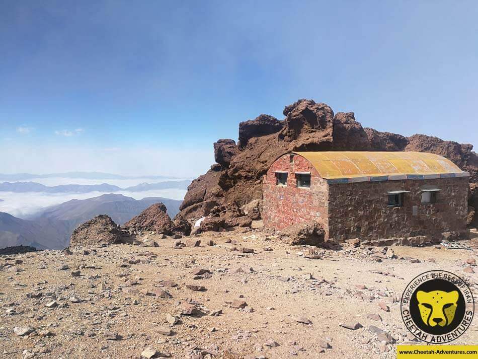 23 Takht-e Fereidoun Shelter (4350m), North Eastern Route of Damavand