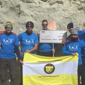 36 Damavand Summit (5610m), Damavand North Eastern Ridge