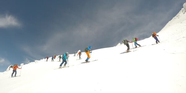 6-3 On the way to Damavand Summit at 5200m, Damavand Ski Touring