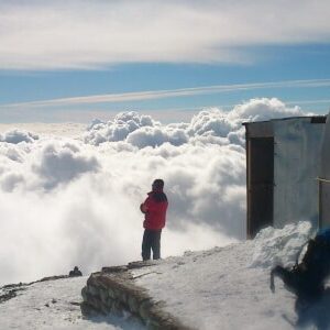 6-Tochal Peak iran travel expedition winter, Tochal Trekking Tour package