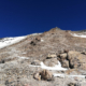 Mount Damavand Fake Summit or Triangle Shaped Rock at 5300m - Damavand Tour Trekking