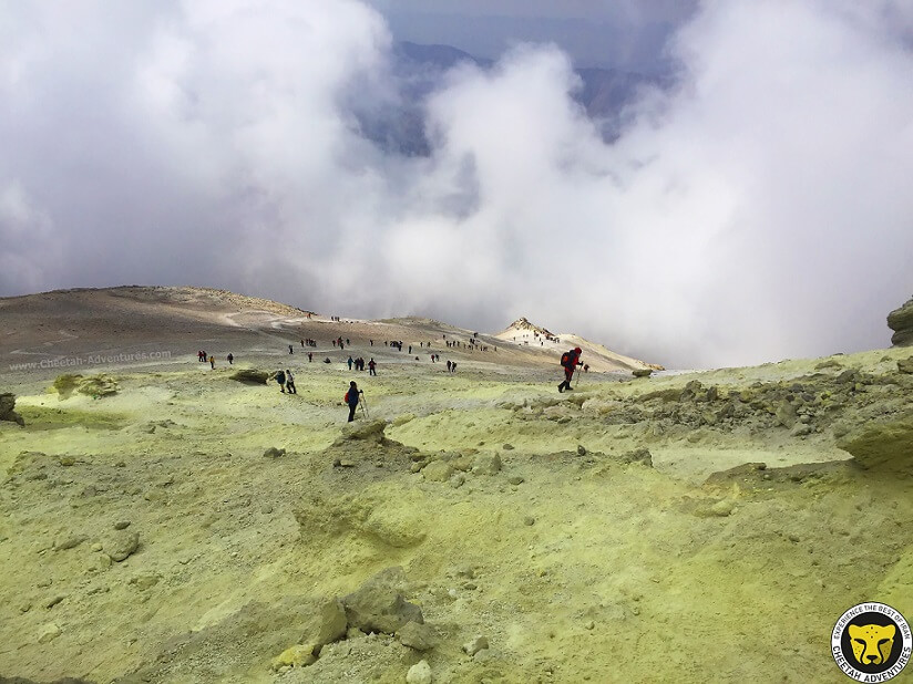 Damavand Sulfur Hill-mount damavand mountain trekking tour 